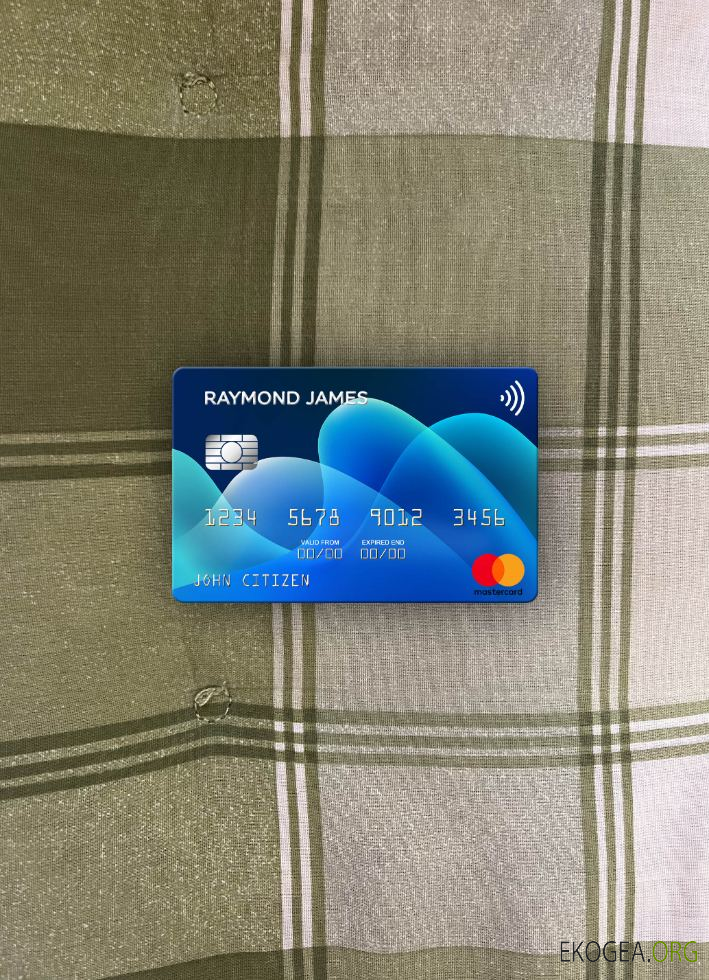 USA Raymond James Financial Bank mastercard photolook ,